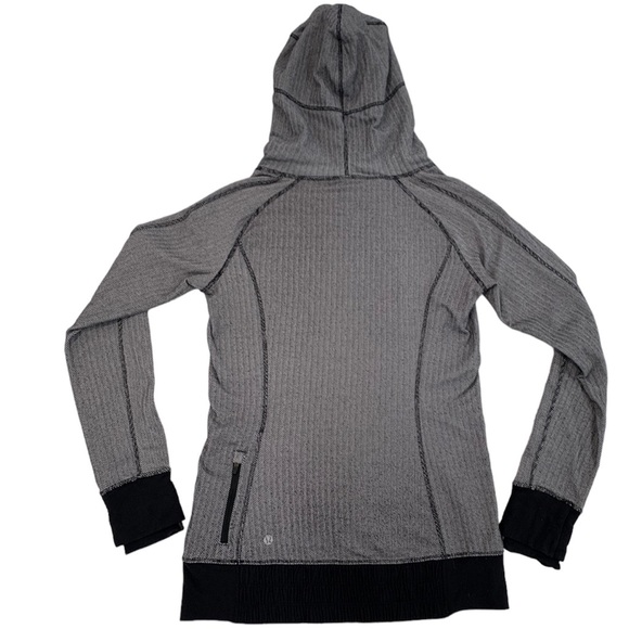 Lululemon Think Fast Hoodie Pullover Herringbone - Picture 6 of 8